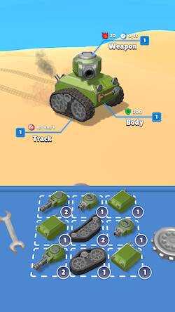 Скачать взломанную Tank Merger [Мод меню] MOD apk на Андроид