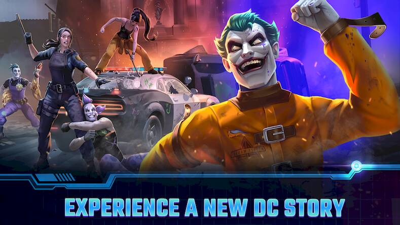 Скачать взломанную DC Heroes & Villains: Match 3 [Много монет] MOD apk на Андроид