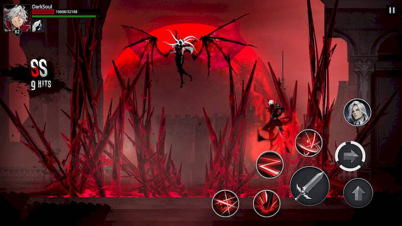 Скачать взломанную Shadow Slayer: Demon Hunter [Много денег] MOD apk на Андроид