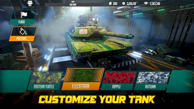 Скачать взломанную Tanks Game [Много монет] MOD apk на Андроид