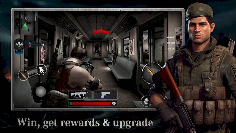 Скачать взломанную Gun Zone: Gun & Shooting Games [Мод меню] MOD apk на Андроид