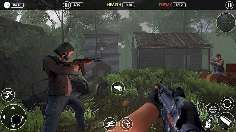 Скачать взломанную Target Sniper 3D Games [Много денег] MOD apk на Андроид