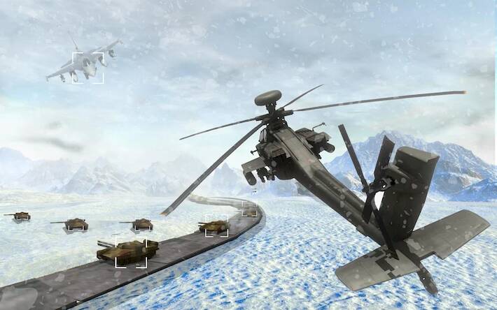 Скачать взломанную Боевой вертолет Воздушная атак [Мод меню] MOD apk на Андроид