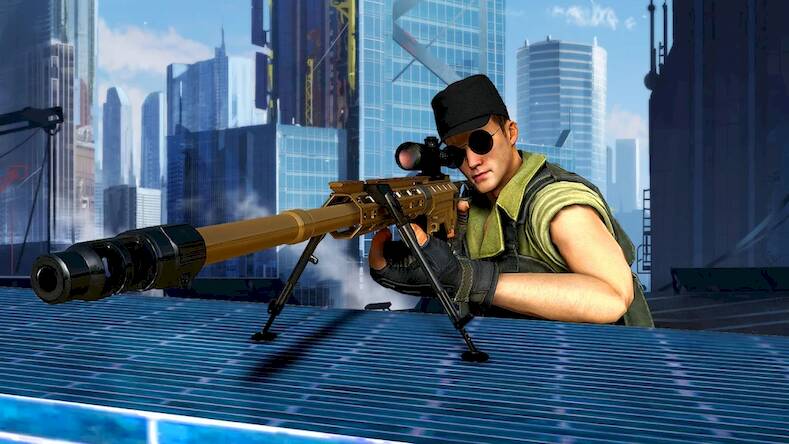 Скачать взломанную Снайперские 3D FPS стрелялки [Бесплатные покупки] MOD apk на Андроид