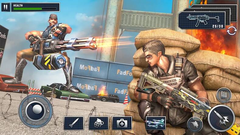 Скачать взломанную Стрелялки FPS- Военные игры 3D [Много монет] MOD apk на Андроид