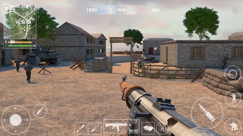 Скачать взломанную World War 2 Reborn: War Games [Бесплатные покупки] MOD apk на Андроид
