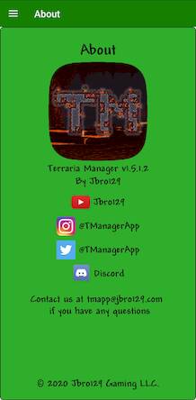 Скачать взломанную Terraria Manager [Много монет] MOD apk на Андроид