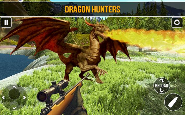 Скачать взломанную стрельба драконам: игра дракон [Много денег] MOD apk на Андроид