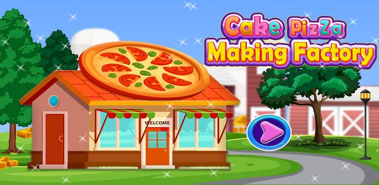 Скачать взломанную Cake Pizza Making Factory [Много денег] MOD apk на Андроид