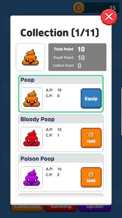 Скачать взломанную Avoiding Poop : Drop the Poop [Бесплатные покупки] MOD apk на Андроид