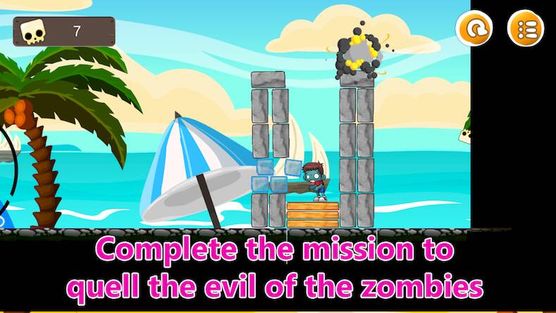Скачать взломанную Zombie Tower: Catapult Defense [Много монет] MOD apk на Андроид