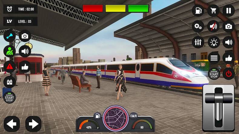 Скачать взломанную поезд симулятор - поезд игра [Бесплатные покупки] MOD apk на Андроид