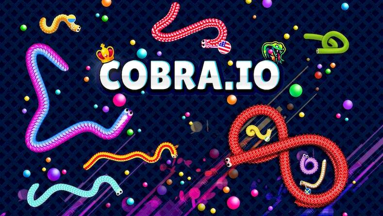 Скачать взломанную Cobra.io - игра со змеей IO [Много монет] MOD apk на Андроид