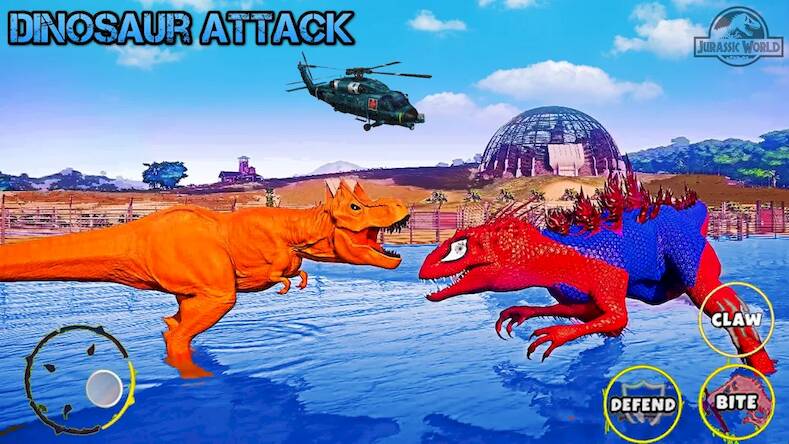 Скачать взломанную Jurassic Park Games: Dino Park [Много денег] MOD apk на Андроид