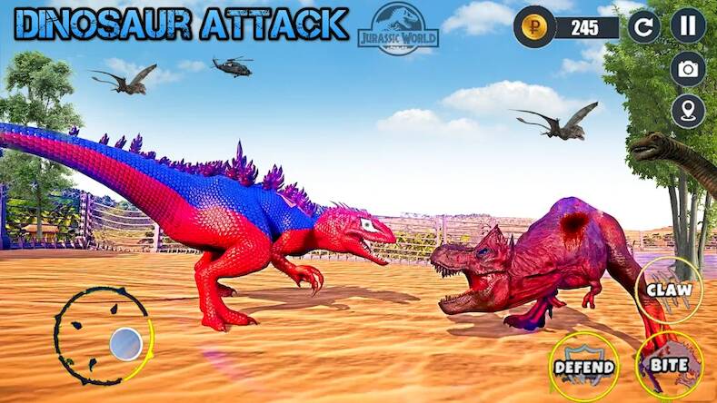 Скачать взломанную Jurassic Park Games: Dino Park [Много денег] MOD apk на Андроид
