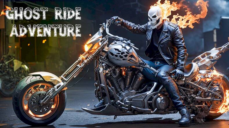 Скачать взломанную Ghost Rider 3D - Ghost Game [Бесплатные покупки] MOD apk на Андроид