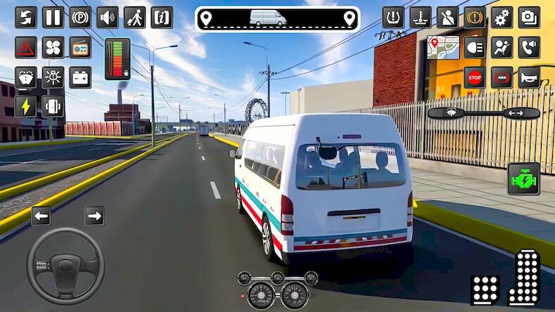 Скачать взломанную Van Simulator Games Indian Van [Много денег] MOD apk на Андроид