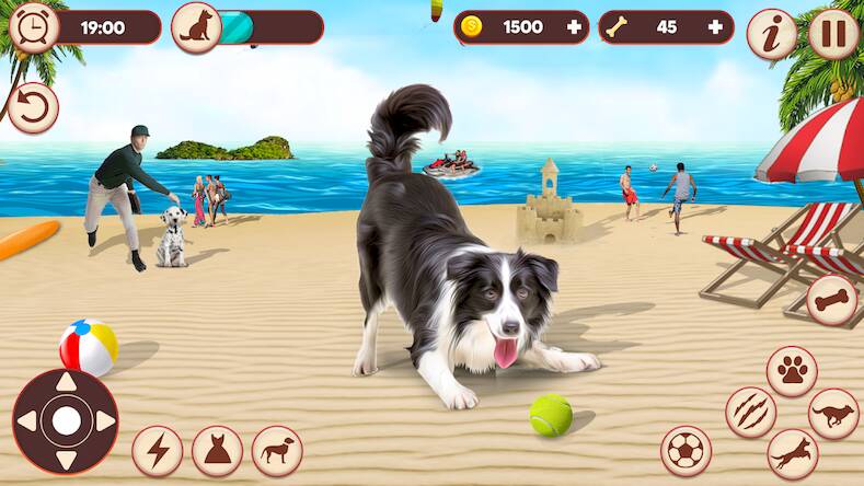Скачать взломанную Игра для симулятора собак [Много денег] MOD apk на Андроид