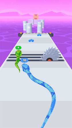 Скачать взломанную Snake Run Race・3D Running Game [Мод меню] MOD apk на Андроид
