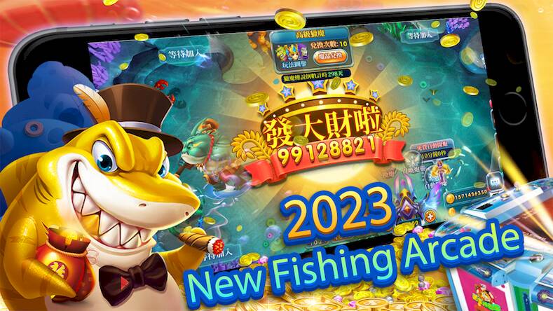 Скачать взломанную Fishing Casino - Arcade Game [Много денег] MOD apk на Андроид