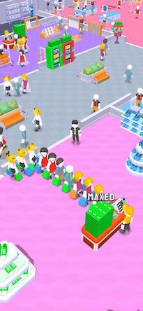 Скачать взломанную My Mini Mall: Mart Tycoon Game [Много монет] MOD apk на Андроид