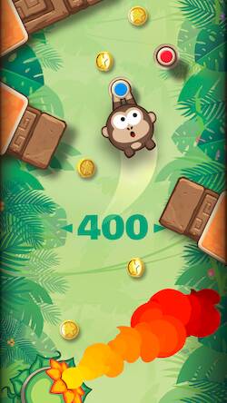 Скачать взломанную Sling Kong [Много денег] MOD apk на Андроид