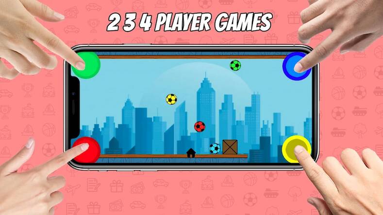 Скачать взломанную Party Games:2 3 4 Player Games [Мод меню] MOD apk на Андроид