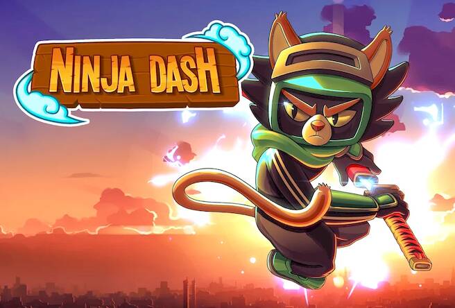 Скачать взломанную Ninja Dash Run - Offline Game [Много денег] MOD apk на Андроид