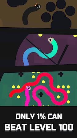 Скачать взломанную Jelly Snake [Мод меню] MOD apk на Андроид