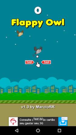Скачать взломанную Flappy Owl [Много монет] MOD apk на Андроид