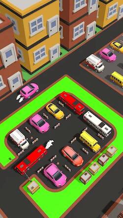 Скачать взломанную Car Parking Jam Parking Game [Бесплатные покупки] MOD apk на Андроид