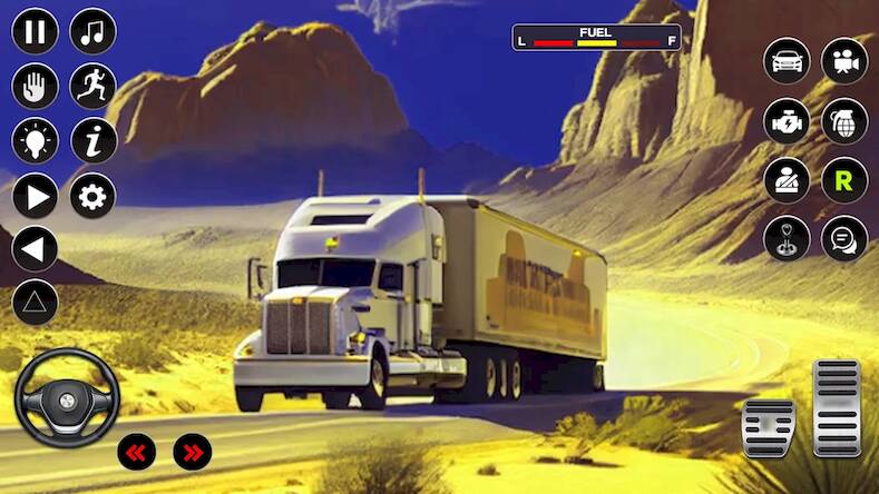 Скачать взломанную Highway 3d Truck Stop sim [Много денег] MOD apk на Андроид
