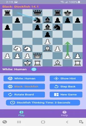 Скачать взломанную Chess Online Stockfish 16 [Много денег] MOD apk на Андроид
