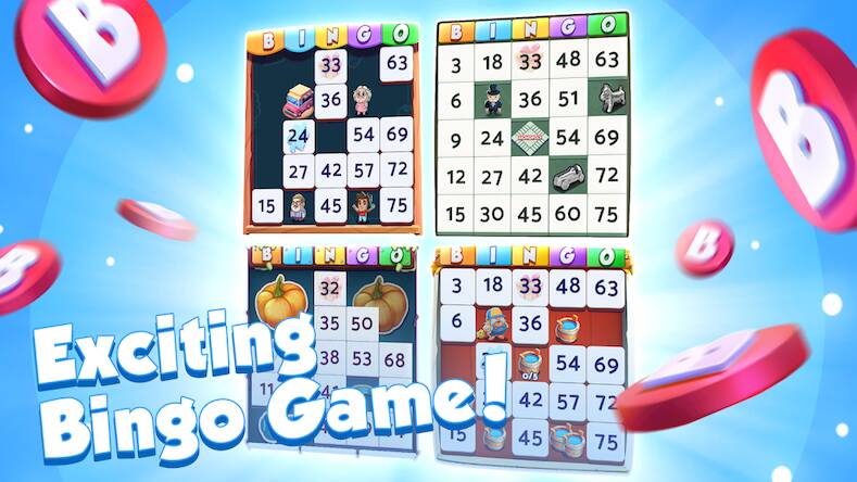 Скачать взломанную Bingo Bash: Бинго-игры онлайн [Много денег] MOD apk на Андроид