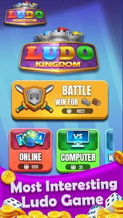 Скачать взломанную Ludo Kingdom Online Board Game [Бесплатные покупки] MOD apk на Андроид