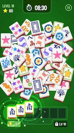 Скачать взломанную Mahjong Triple 3D -Tile Match [Много монет] MOD apk на Андроид