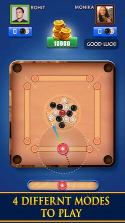 Скачать взломанную Carrom Royal : Disc Pool Game [Мод меню] MOD apk на Андроид