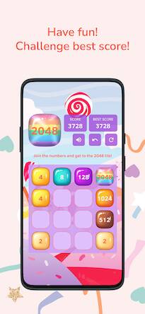 Скачать взломанную 2048 Crush [Мод меню] MOD apk на Андроид