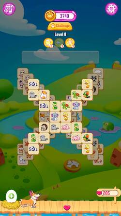 Скачать взломанную Tile Puzzle - Match Animal 3D [Мод меню] MOD apk на Андроид