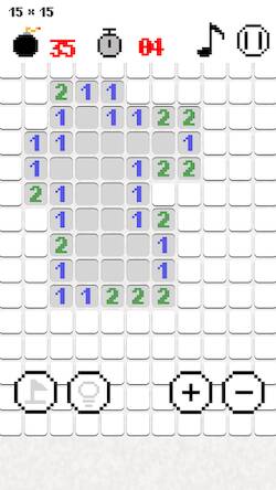 Скачать взломанную Minesweeper-Brain train puzzle [Бесплатные покупки] MOD apk на Андроид