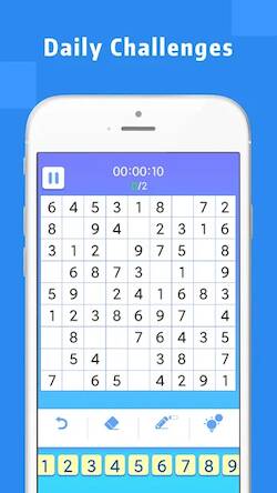 Скачать взломанную Sudoku - Classic Sudoku Puzzle [Много денег] MOD apk на Андроид