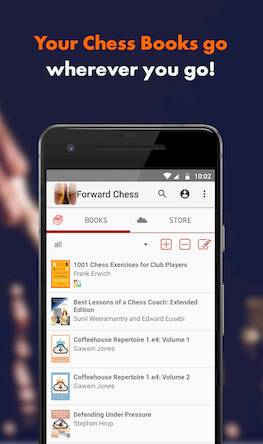 Скачать взломанную Forward Chess - Book Reader [Много монет] MOD apk на Андроид