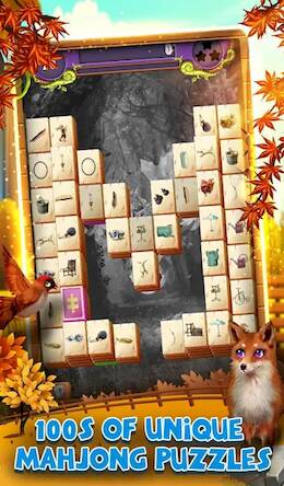 Скачать взломанную Mahjong: Autumn Leaves [Много денег] MOD apk на Андроид