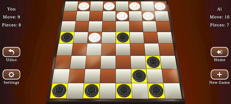 Скачать взломанную Checkers 3D [Много монет] MOD apk на Андроид