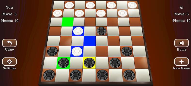 Скачать взломанную Checkers 3D [Много монет] MOD apk на Андроид