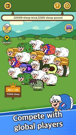 Скачать взломанную SheepNSheep: Match 3 Games [Бесплатные покупки] MOD apk на Андроид
