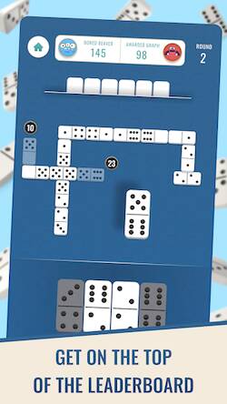 Скачать взломанную Domino: Classic Dominoes Game [Много монет] MOD apk на Андроид