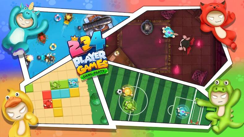 Скачать взломанную 2 3 4 Player Games: Gang Party [Мод меню] MOD apk на Андроид