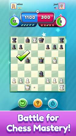 Скачать взломанную Chess Blitz - Chess Puzzles [Много монет] MOD apk на Андроид