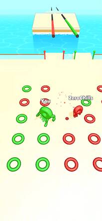Скачать взломанную Donut Race - Make Bridge Games [Мод меню] MOD apk на Андроид